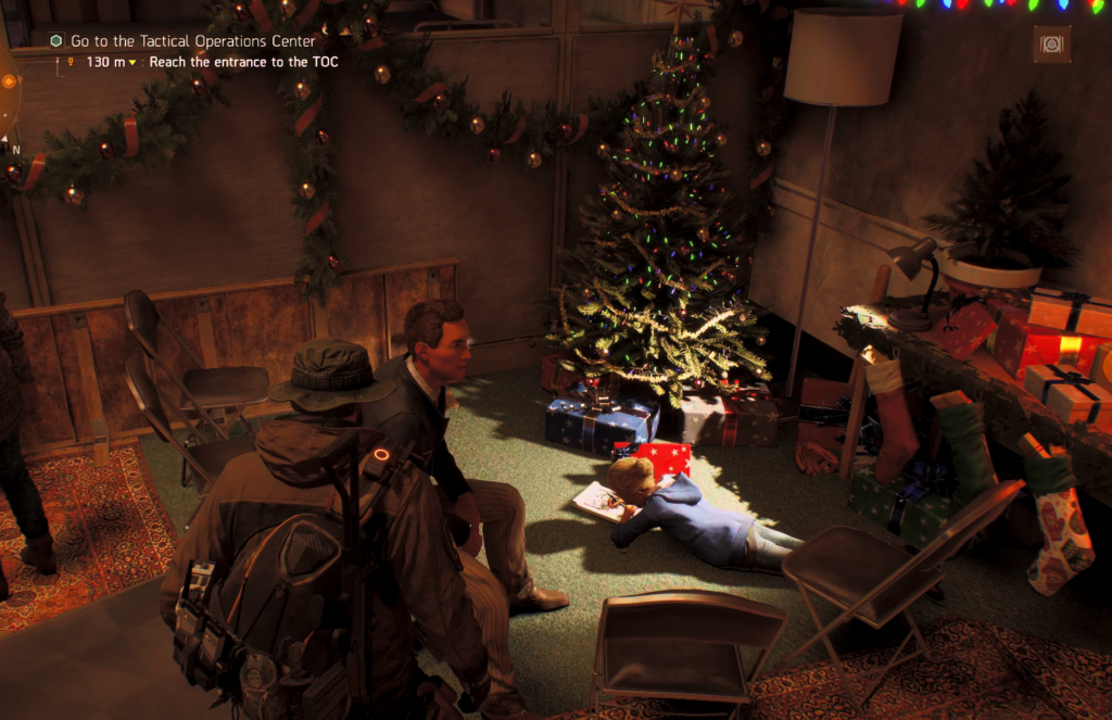 The division a fogotton masterpiece set at christmas