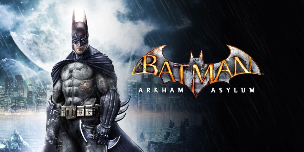 Batman Arkham Asylum remastered review cover photo and title